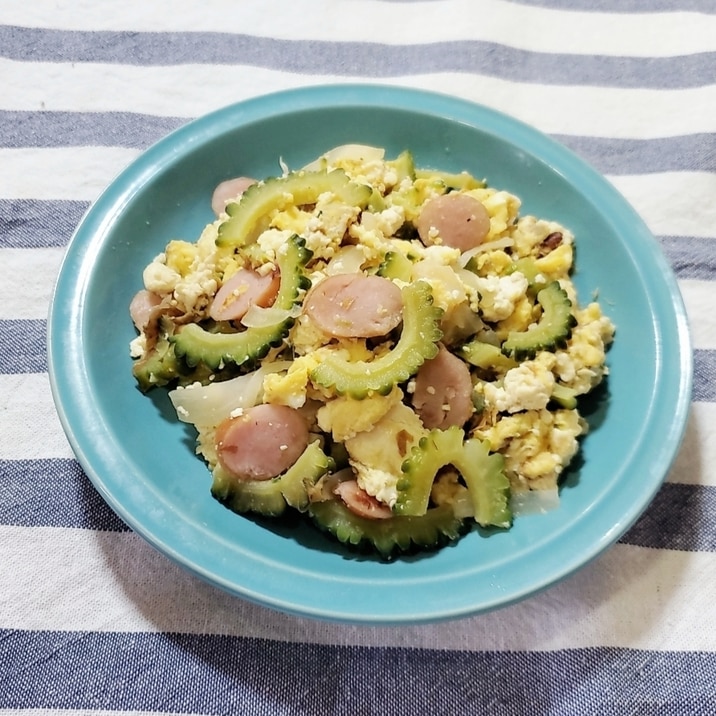 子供も食べれるゴーヤチャンプルー